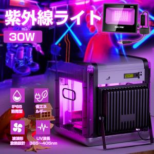 ブラックライト 60W 紫外線ライト 日本語取扱書付 投光器 LED uvライト