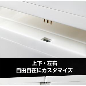 シューズボックス 玄関 収納 クリア おしゃれ...の詳細画像5