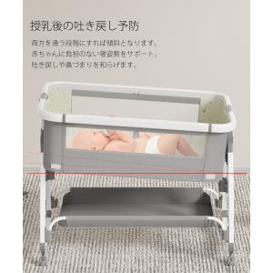 ベビーベッド 添い寝 ベビーサークル 持ち運び...の詳細画像3