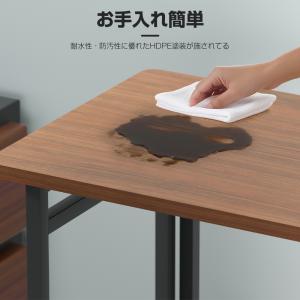 折りたたみデスク 幅80 奥行40 高さ75c...の詳細画像4