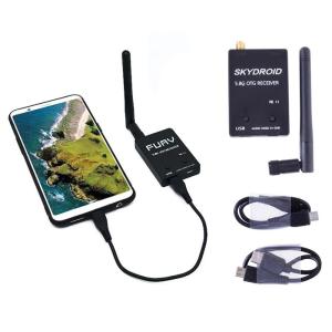 5.8g 150ch fpvミニレシーバー,uvcビデオダウンリンクotg,android携帯電話用,スマ