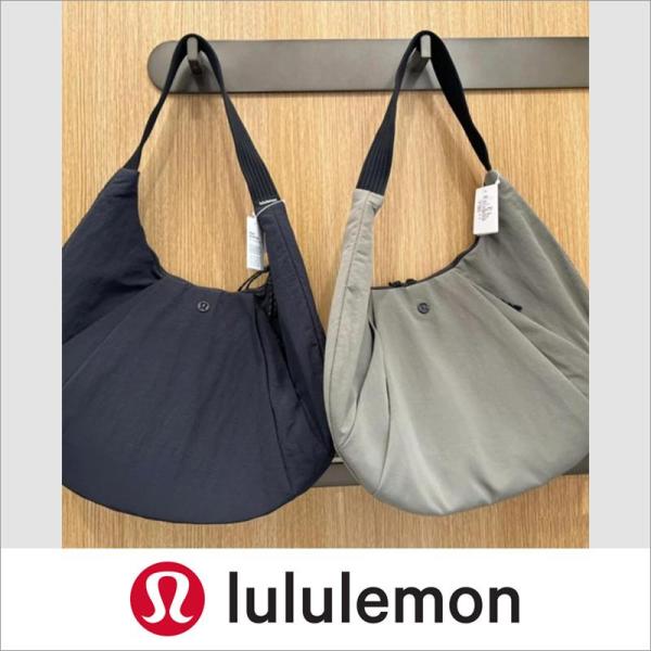 lululemon ルルレモン ショルダーバッグ ハーフムーンバッグ Pleated Tote Ba...