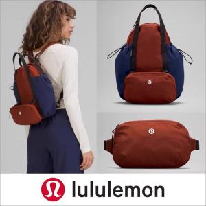 lululemon ルルレモン リュックサック バックパック Pack and Go Multi Wear Bag 7L バッグ リュック メンズ レディース ブランド スポーツ｜thousandflower