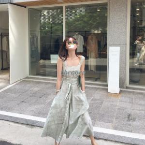 ワンピース 緑 韓国の商品一覧 通販 Yahoo ショッピング