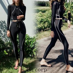 レディース水着 フィットネス 長袖長ズボン レディース水着 の商品一覧 ファッション 通販 Yahoo ショッピング