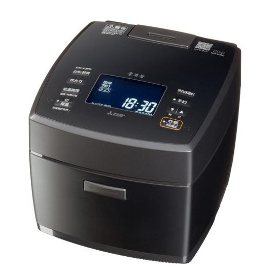 三菱電機 5.5合 IH 炊飯器 NJ-VW10H-B 炭漆黒 本炭釜