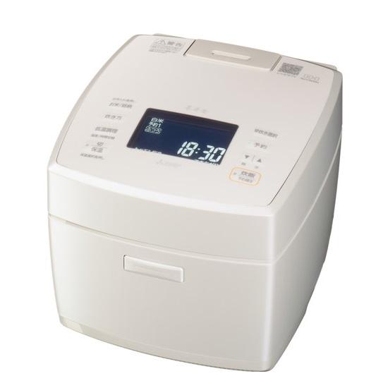 三菱電機 5.5合 IH 炊飯器 NJ-VW10H-W 白真珠 本炭釜