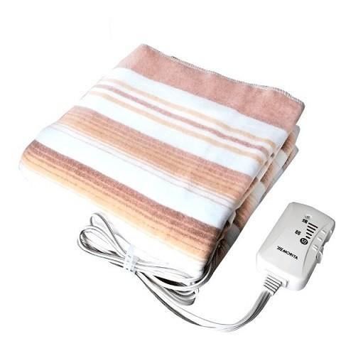 電気毛布 電気掛敷毛布 モリタ 電気かけしき毛布 洗える毛布 ダニ退治 TMB-K19KS 約190...