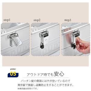 |後継品|Mサイズ DULTON アルミコンテ...の詳細画像5