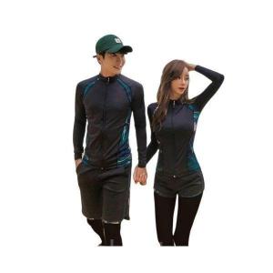 フィットネスカップル水着体型カバーレディースメ...の詳細画像5