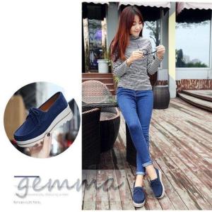 スニーカー 厚底靴 レディース インヒール ハ...の詳細画像4