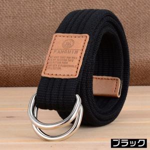 編みベルト 穴なしベルト サイズ調整可能 メン...の詳細画像2