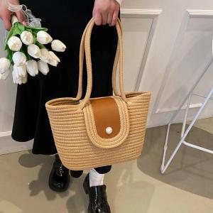 トートバッグ レディース 軽い カゴバッグ お...の詳細画像1