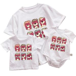 親子コーデ 親子お揃い Tシャツ ベビー キッ...の詳細画像4
