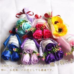 母の日ソープフラワー ボックスフラワー 造花 ...の詳細画像3
