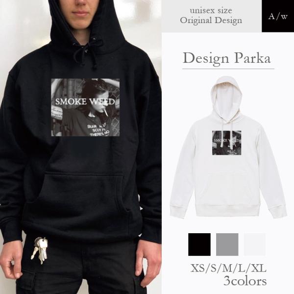 パーカー メンズ フード付き スウェット プルオーバー 長袖 男女兼用 セクシー ガール タバコ 煙...