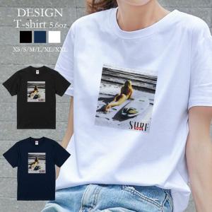 Tシャツ レディース 半袖 トップス Grandswell Surf サーフガール Sexy セクシー ロゴ アート Boxロゴ 西海岸 サーフスタイル クルーネック プリントtシャツ Dt5540 W Three O One 301 Store 通販 Yahoo ショッピング