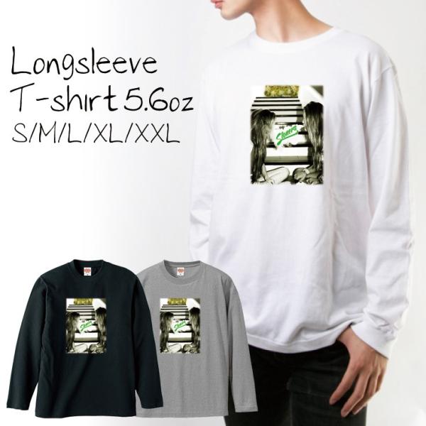 Tシャツ ロンT 長袖 メンズ Stoner girl ストーナーガール マリファナ 大麻 ガンジャ...