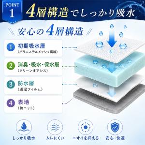 ちょいもれパンツ 尿漏れパンツ 吸水パンツ 男...の詳細画像4