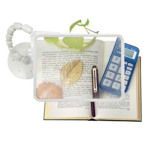 ルーペ 拡大鏡 スタンド 卓上型 1.8倍 A...の詳細画像1