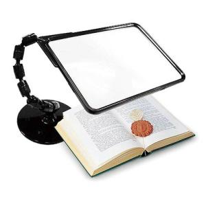 ルーペ 拡大鏡 スタンド 卓上型 1.8倍 A...の詳細画像3