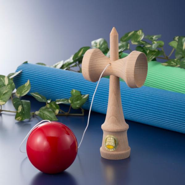 日本けん玉協会認定 昔なつかしけん玉 日本製 山形工房 KENDAMA 天然木