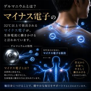 【Lサイズ】磁気ネックレス メンズ レディース...の詳細画像4