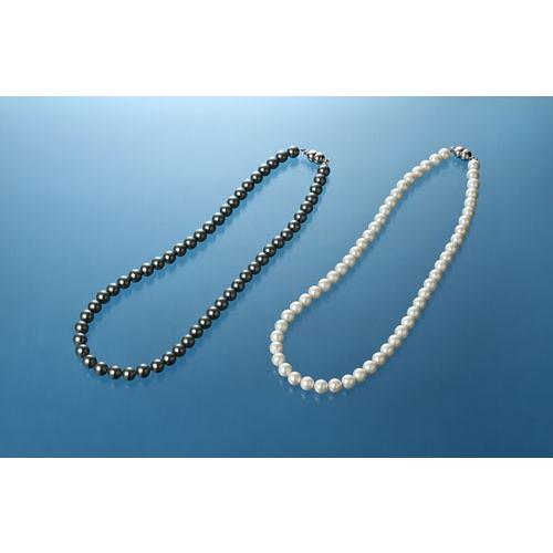 パール ネックレス 2色セット レディース 巾着袋付き フォーマル 冠婚葬祭 結婚式 葬式 通夜 入...