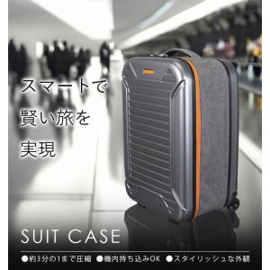 スーツケース 静音 機内持ち込み 拡張 広がる ポケット付き 折りたたみ 大容量 鍵付き 海外 国内旅行 出張の商品画像