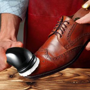 オートシューズポリッシャー 自動靴磨き機 電動式靴磨き 足をかざす