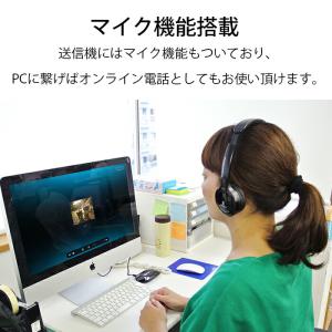 テレビ用 TV用 ヘッドホン ワイヤレス マイ...の詳細画像5