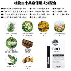メンズ 男性用 マスカラ アイブロウ 髭 ヒゲ...の詳細画像4