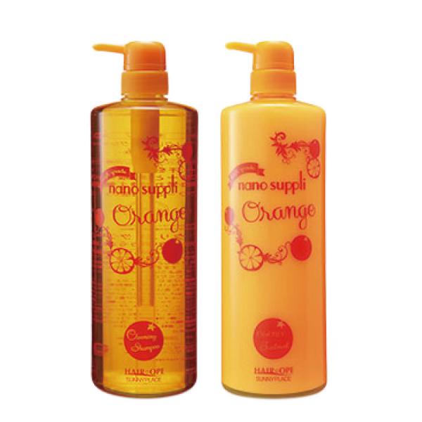 【 ボトル 2個セット】 サニープレイス ナノサプリ 1000ml シャンプー トリートメント オレ...