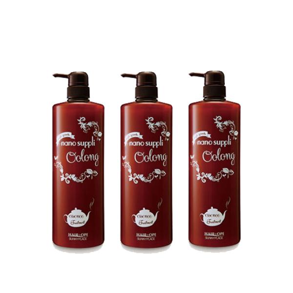 【3本セット】ナノサプリ ウーロン コンディショナー トリートメント 1000mL / サニープレイ...
