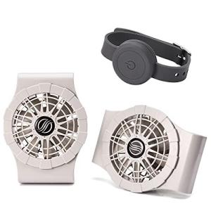 NQG 空調服用のファン 空調ファン 最新型 ワイヤレス 作業服ファン コードレスファン バッテリー内蔵 ハイパワー 3段階