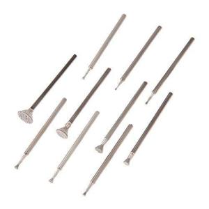 10本セット C3 研磨ビット 彫刻 研磨 研削ヘッド 研削ピン 石彫り 大理石 玉石 ダイヤモンド 彫刻ツール グラインダー （1.0/1.2/1.