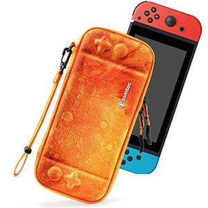 Nintendo Switch対応 tomtoc ハードケース スイッチ 耐衝撃 薄型 キャリングケース 落下試験済み 撥水表面 ゲーム 10枚収納