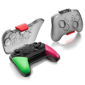 tomtoc プロコントローラー ケース Switch プロコン専用 収納 ハードケース 落下試験済み キャリングケース 全面保護 防塵 充電対応 ス