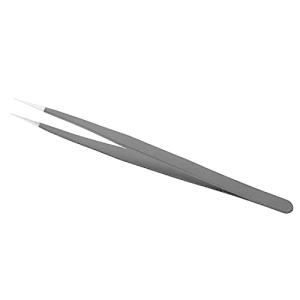 Utoolmart ピンセット ESDピンセット 静電防止ピンセット 尖り 全長142mm 5個入り ESD-11 精密ESD 極細 ステンレス製 厚