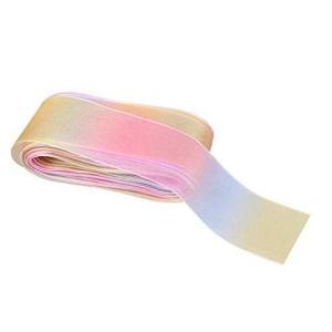 ledmomo チュールロールオーガンジーリボン透明リボン縫製芸術工芸弓ドレスギフトラッピング38mm