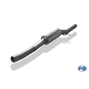 AUDI S3 (8L) 1.8 4WD用フロント＋リアマフラー 76mmダブル FOX製