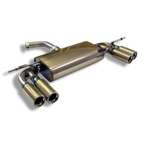 AUDI A3 (8P) 3ドア 1.6/2.0FSI用リアマフラー 76mmダブル左右 FOX製