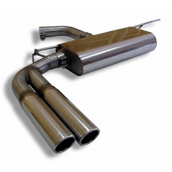 AUDI A3 (8V) セダンFF 1.4TFSI用リアマフラー 80mm 斜め ダブル FOX製