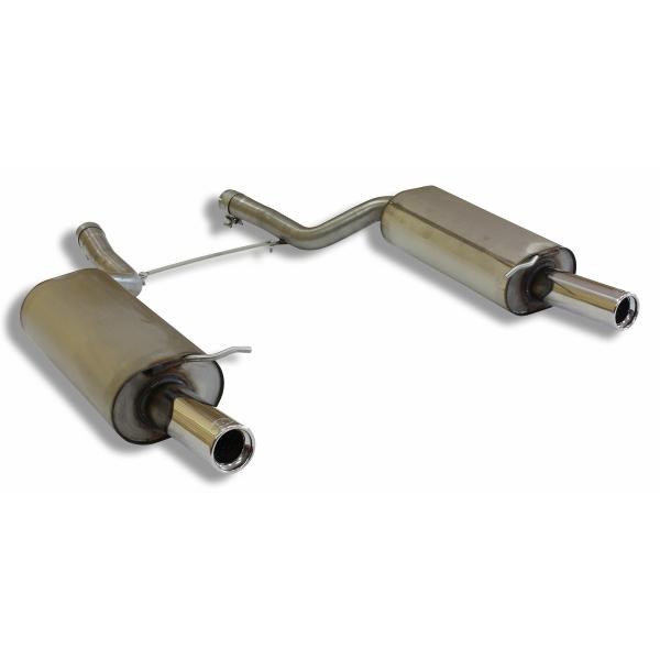 AUDI A6/S6 (4B) セダン/アバント クワトロ用リアマフラー 80mm 左右 FOX製