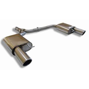 AUDI A4 (8K) セダン/アバント FF/クワトロ用リアマフラー 100mm 斜め 左右 F...