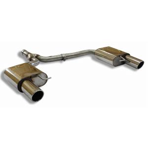 AUDI A5 (8T) クーペ クワトロ用リアマフラー 100mm 斜め 左右 FOX製