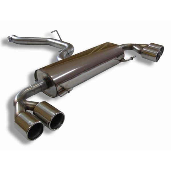 AUDI S1 (8X) 3ドア/スポーツバック(5ドア)用リアマフラー 90mmダブル 左右 FO...