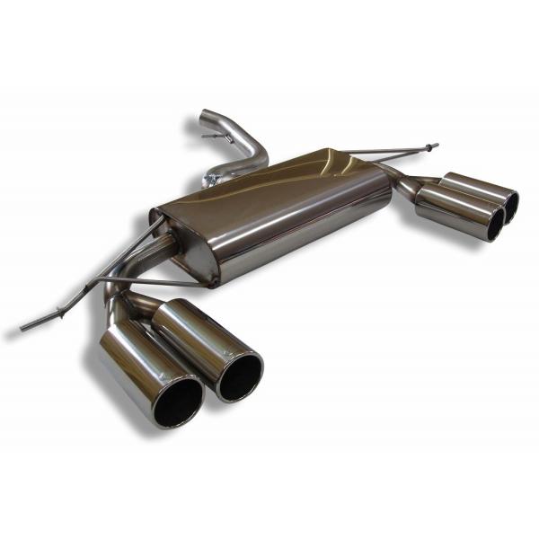 AUDI Q3 (8U) クワトロ用リアマフラー 90mm ダブル 左右 FOX製