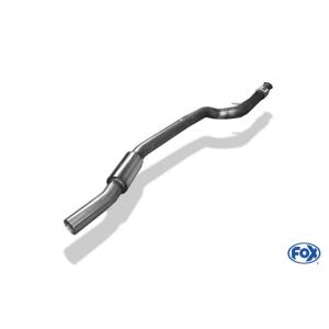 BMW 1シリーズ F20 116i/118i -1A16 リアマフラー 90mm 斜め FOX製