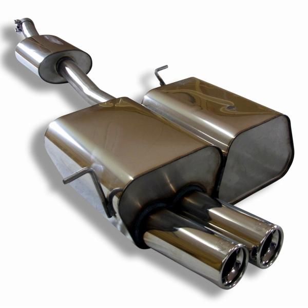 BMW 3シリーズ E46 316ti -AT18/318ti -AU20 フロント+リアマフラー ...